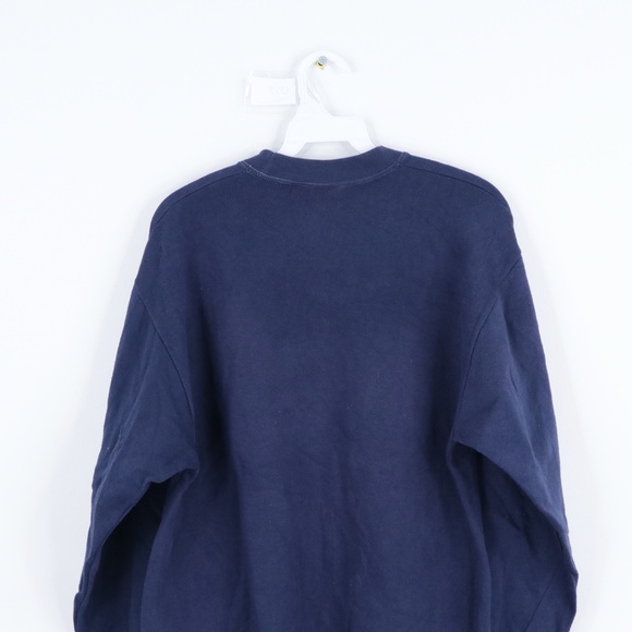 90s Streetwear Mens Large Wildlife Wolf Sweatshirt - Picture 7 of 8